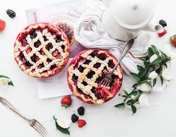 Berries and Creme Tart