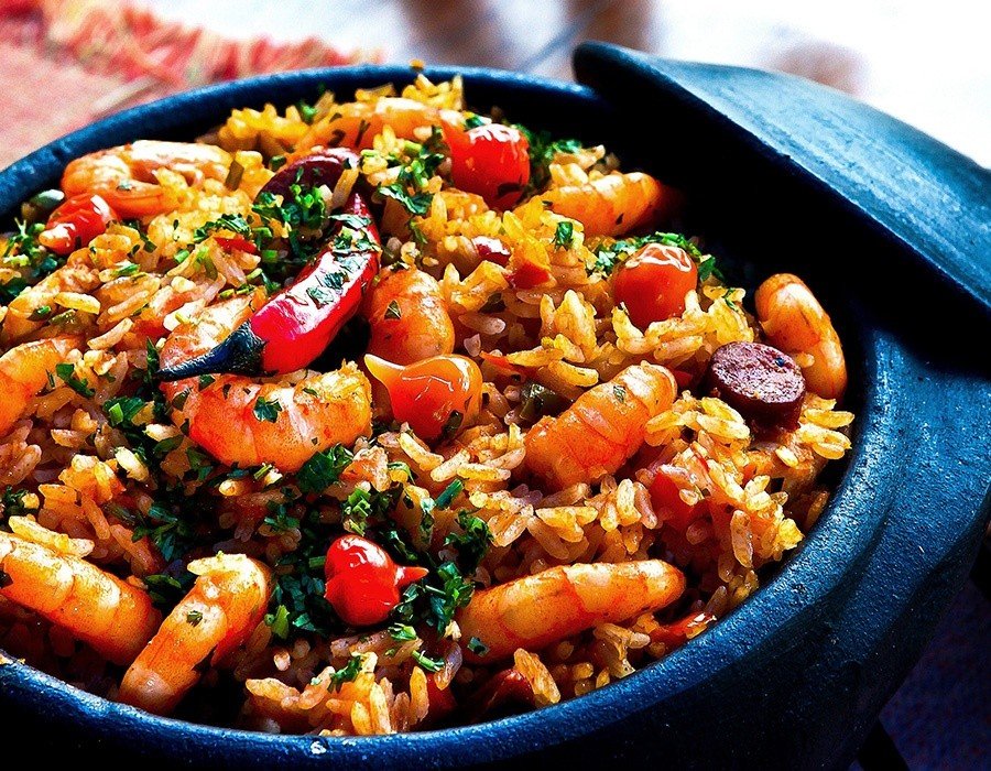 Seafood Paella 1 Seafood Paella