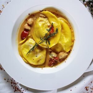 Homemade Four Cheese Ravioli