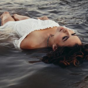 Floating on the water